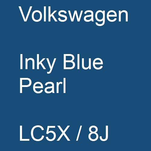 Volkswagen, Inky Blue Pearl, LC5X / 8J.